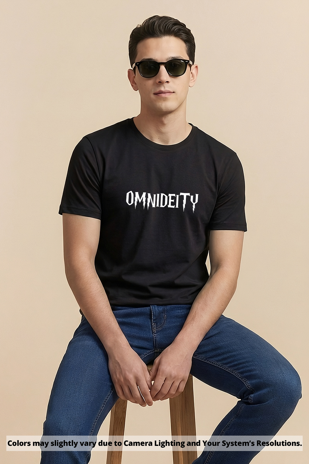 T Shirt Black Ominidity